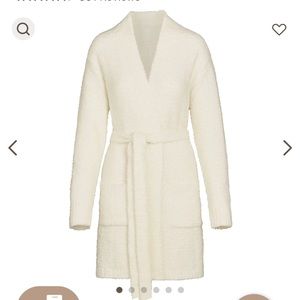 Skims short knit robe